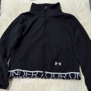 Girls Under Armour zip up jacket